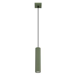 Sollux Lighting Karbon lampada sospesa 1x10 W verde SL.1611