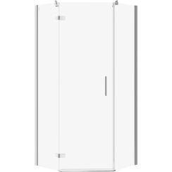 Cersanit City box doccia 90x90 cm cromo lucida/vetro trasparente S584-081