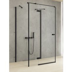 New Trendy Reflexa Black box doccia 120x70 cm rettangolare nero opaca/vetro trasparente EXK-5045