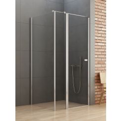 New Trendy New Soleo box doccia 90x70 cm rettangolare cromo lucida/vetro trasparente K-0715