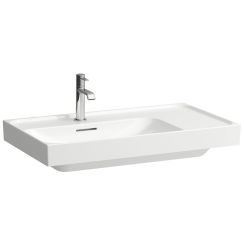 Laufen Meda lavabo 80x46 cm rettangolare a parete-da mobile bianco opaca H8171167571091
