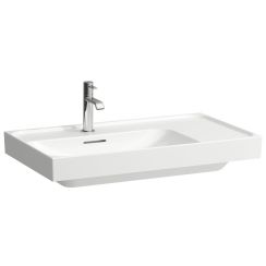 Laufen Meda lavabo 80x46 cm rettangolare a parete-da mobile bianco opaca H8171167571041