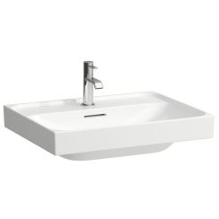 Laufen Meda lavabo 60x46 cm rettangolare a parete bianco opaca H8161137571091