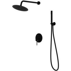 LaVita Orion set doccia da incasso con soffione nero 5900378341581