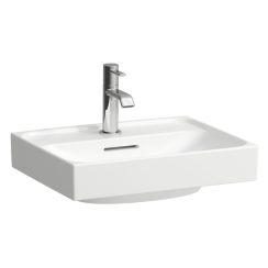 Laufen Meda lavabo 45x35 cm rettangolare a parete-da mobile bianco H8151117571041