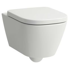 Laufen Meda vaso wc sospeso senza brida con scarico a vortice bianco lucida H8201104000001