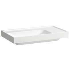 Laufen Meda lavabo 80x46 cm rettangolare a parete-da mobile bianco H8171164001091