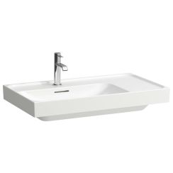 Laufen Meda lavabo 80x46 cm rettangolare a parete-da mobile bianco H8171164001041
