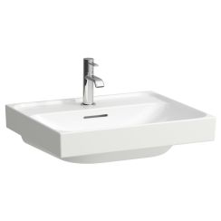 Laufen Meda lavabo 55x46 cm rettangolare a parete bianco lucida H8161124001041