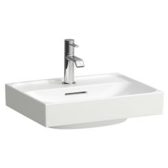 Laufen Meda lavabo 45x35 cm rettangolare a parete bianco lucida H8161114001091