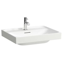 Laufen Meda lavabo 60x46 cm rettangolare a parete-da mobile bianco lucida H8101130001091