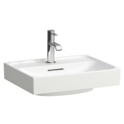 Laufen Meda lavabo 45x35 cm rettangolare a parete-da mobile bianco lucida H8161110001041