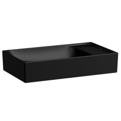 Laufen Meda lavabo 60x35 cm rettangolare da appoggio nero opaca H8121137161091