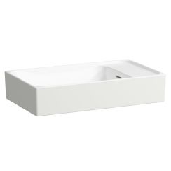 Laufen Meda lavabo 60x35 cm rettangolare da appoggio bianco lucida H8121134001091