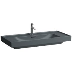 Laufen Meda lavabo 100x46 cm rettangolare a parete opaca H8161197581091