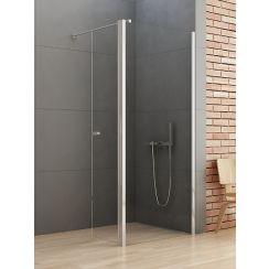 New Trendy New Soleo parete doccia walk-in 60 cm cromo lucida/vetro trasparente K-0755