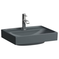 Laufen Meda lavabo 45x35 cm rettangolare a parete opaca H8161117581091