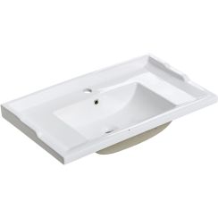 Comad Retro lavabo 81x46 cm rettangolare da mobile bianco UM - CFP F80 RETRO DP(YS27312-80)