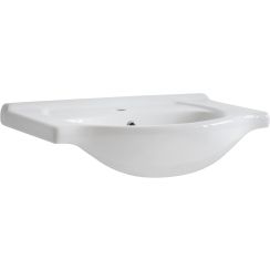 Comad Vintage lavabo 65x44 cm semicircolare da mobile bianco UM- CFP 65 DP(YS27201-65)