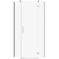 Cersanit City box doccia 80x80 cm cromo lucida/vetro trasparente S584-075