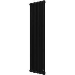 Instal Projekt Tubus 2 termoarredo 179.3x47 cm podłączenie inferiore nero TUB2-180/10D50C75