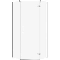 Cersanit City box doccia 90x90 cm cromo lucida/vetro trasparente S584-080