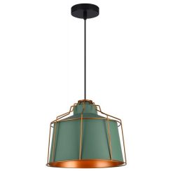 GTV Goa lampada sospesa 1x40 W verde OS-GOA-26-DEC