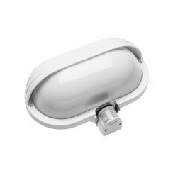 GTV Kacroo lampada da parete per esterni 1x60 W bianco OS-KACROO-00