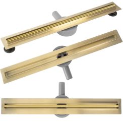 Rea Neox Slim Pro canalina lineare 70 cm oro REA-G2718