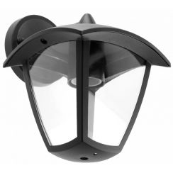 GTV Marina-Ad lampada da parete per esterni 1x20 W nero OS-MARINADA-00