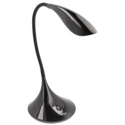 GTV Halley lampada da scrivania 1x7 W nero LB-HAL8W-10-DEC