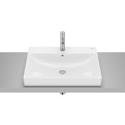 Roca Ona lavabo 60x45 cm rettangolare da incasso bianco A32768N000