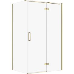 Cersanit City box doccia 120x90 cm rettangolare oro lucida/vetro trasparente S584-092