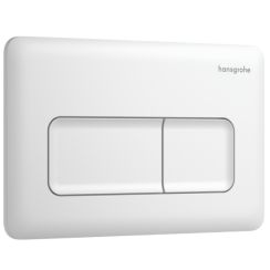 Hansgrohe iFrame Original Q placca di comando per WC bianco 66001700
