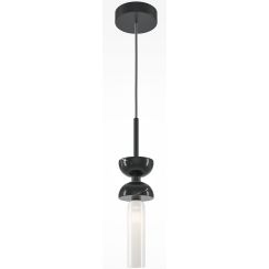 Maytoni Kyoto lampada sospesa 1x28 W nero MOD178PL-01B