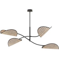 Emibig Lotus lampada da soffitto 4x10 W 1463/4
