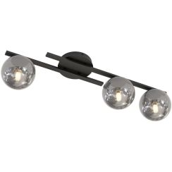Emibig Kairo lampada da soffitto 3x10 W grafite 1447/3