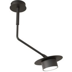 Emibig Mizu lampada da soffitto 1x12 W nero 1448/1