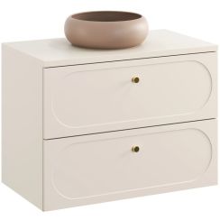 Set armadietto Comad Donna Sand DONNA SAND 82-80-46-2S, lavabo Comad Wiki UN-WIKI-MC, SAND 89-80-46 M