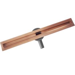 Rea Neox Slim Pro canalina lineare 90 cm rame REA-G4808