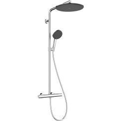 Hansgrohe Raindance Alive S Puro set doccia a parete con termostato con soffione cromo 24593000