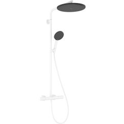 Hansgrohe Raindance Alive S Puro set doccia a parete con termostato con soffione bianco 24593700