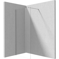 Deante Prizma parete doccia walk-in 120 cm semiopaca/vetro trasparente KTJ_F32P