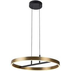 Rabalux Thric lampada sospesa 1x42 W nero-oro 72221