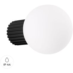 Sollux Lighting Halo lampada da parete 1x8 W bianco-nero SL.1712