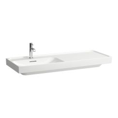 Laufen Meda lavabo 120x46 cm rettangolare da mobile bianco lucida H8171104001041