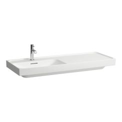 Laufen Meda lavabo 120x46 cm rettangolare da mobile bianco opaca H8171107571091