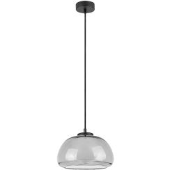 Rabalux Elowen lampada sospesa 1x5 W bianco-nero-fumé 72275