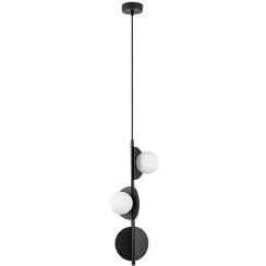 Rabalux Jules lampada sospesa 3x5 W bianco-nero 72224