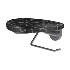 Laufen Ada portarotolo acciaio-nero HF506791506060